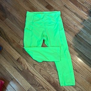 CRZ yoga Naked Feel pocket capris 19 inch